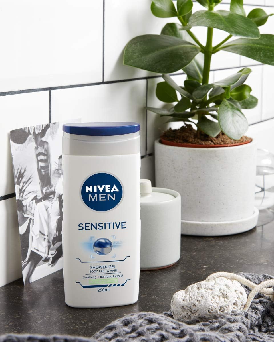 NIVEA MEN SENSITIVE SHOWER GEL 250ML