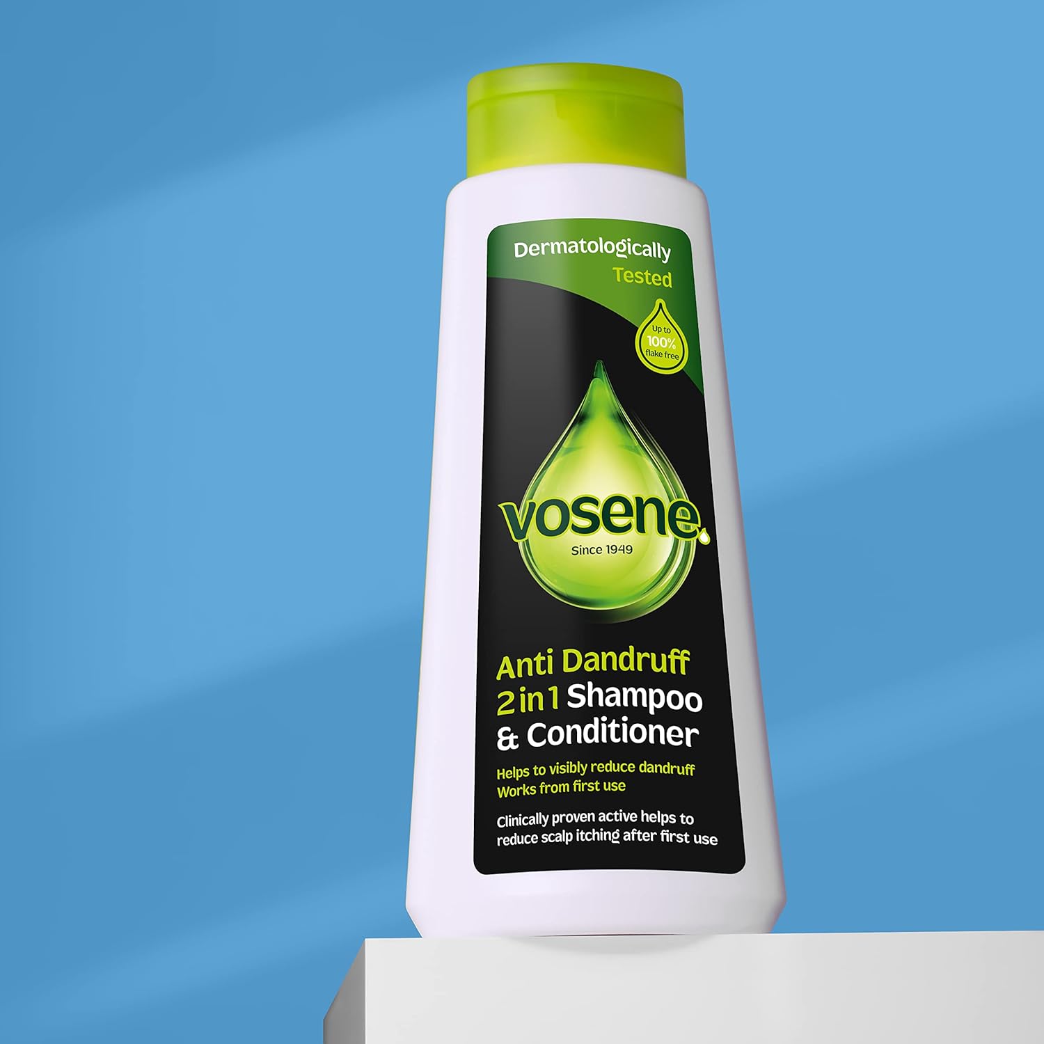 VOSENE ANTI DANDRUFF 2 IN 1 SHAMPOO & CONDITIONER 500ML