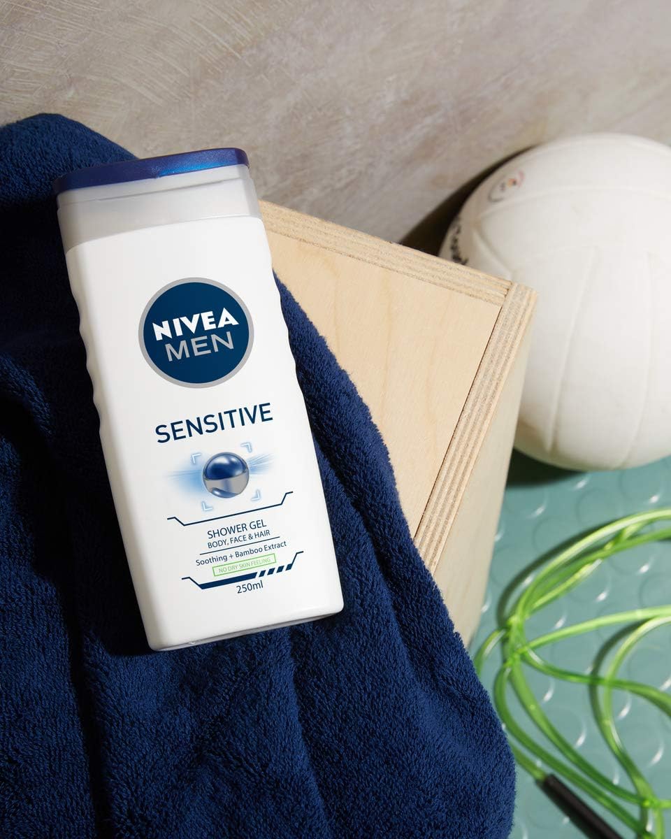 NIVEA MEN SENSITIVE SHOWER GEL 250ML