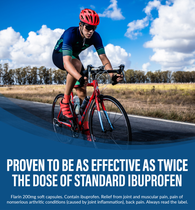 Flarin Ibuprofen 200mg Soft Capsules – Fast and Effective Pain Relief