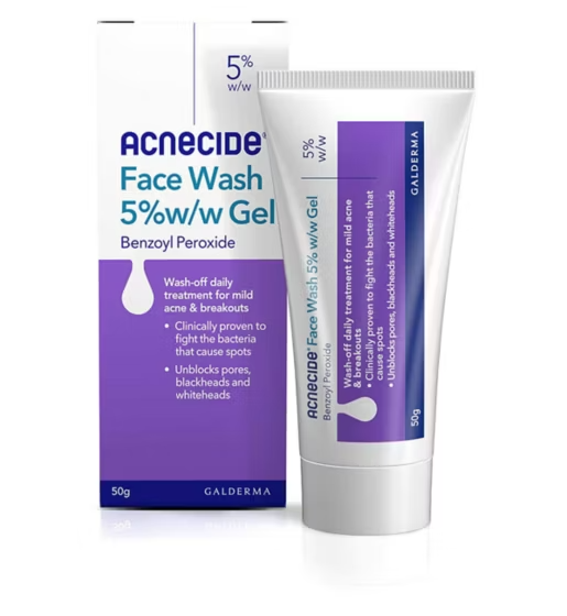 ACNECIDE FACE WASH 5% WW 50G