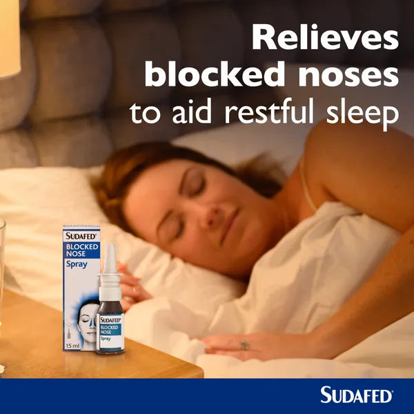 SUDAFED BLOCKED NOSE SPRAY 15ML