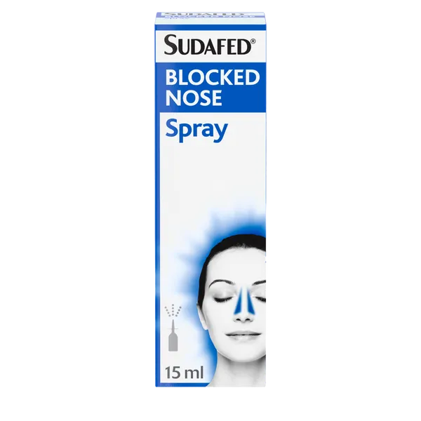 SUDAFED BLOCKED NOSE SPRAY 15ML
