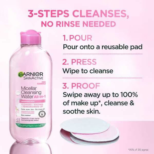 GARNIER MICELLAR CLEANSE WATER 400ML