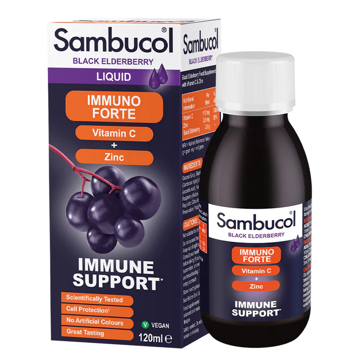 SAMBUCOL IMMUNO FORTE  LIQUID 120ML